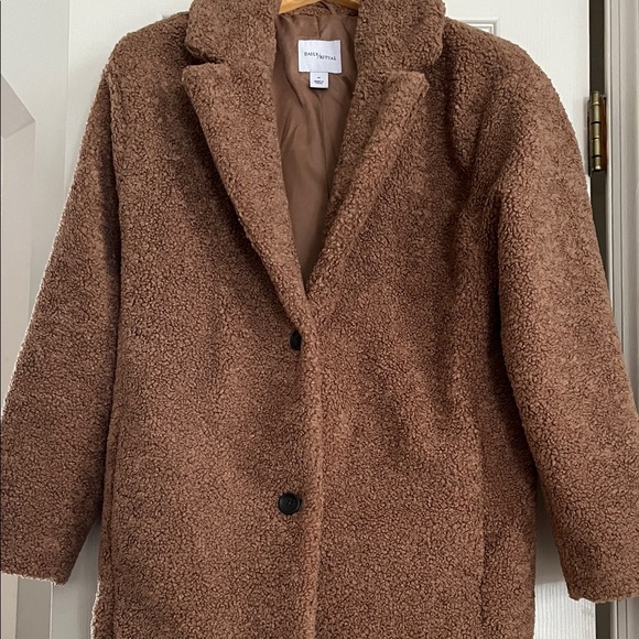 Daily Ritual Brown Teddy Jacket - Picture 4 of 12